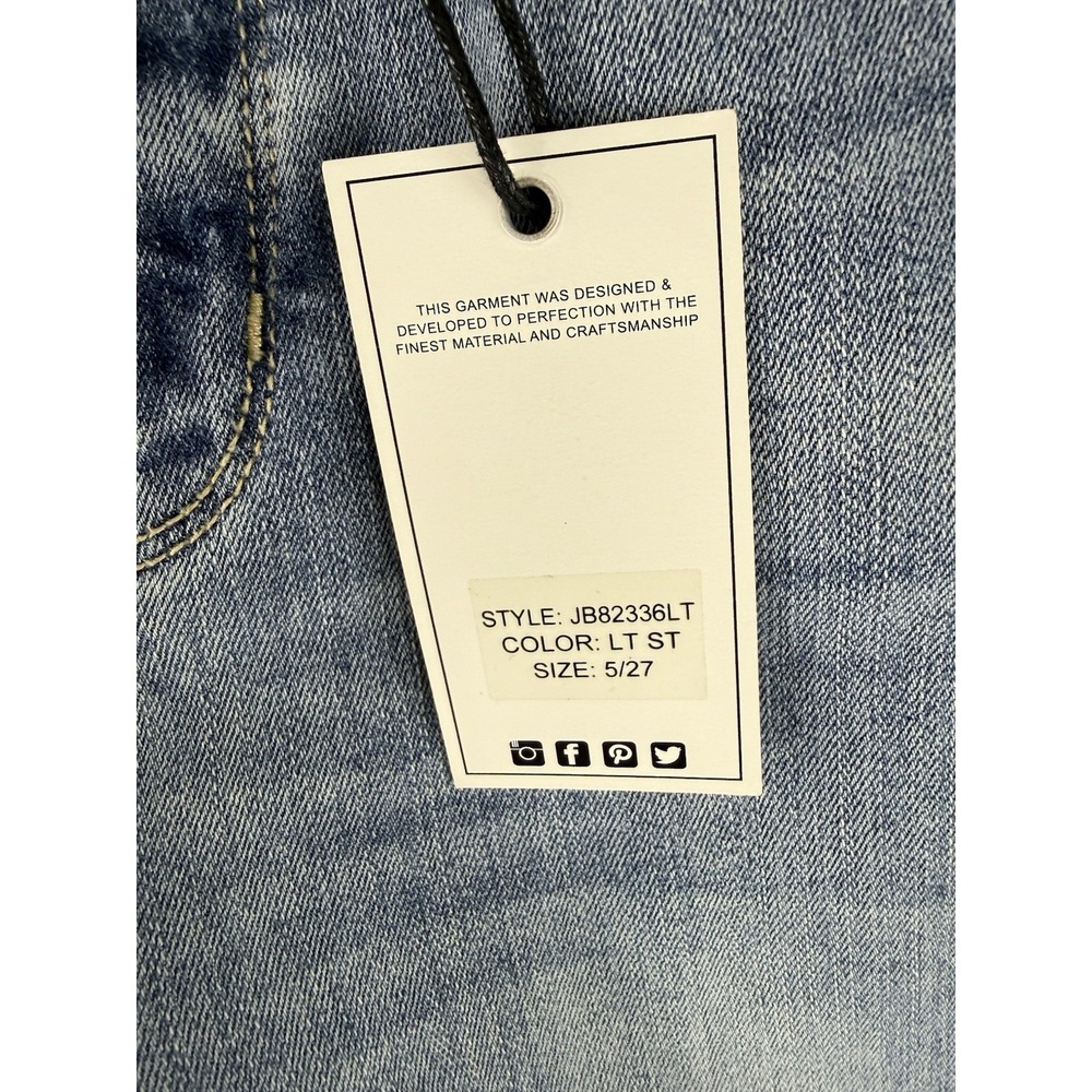 Judy Blue Relaxed Fit High-Rise Jeans Women's 5/27 Blue Stretch Denim JB82336LT - Picture 7 of 13